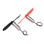 2Pcs DC 3.7V 720 7x20mm Micro Coreless Motor With 2Pcs 55mm Propeller